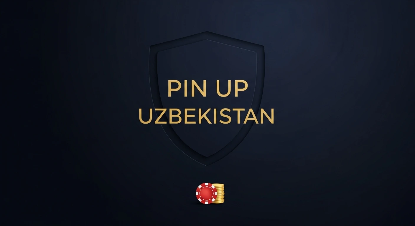 Pin Up Uzbekistan minimalistik premium dizaynda himoya qalqoni bilan